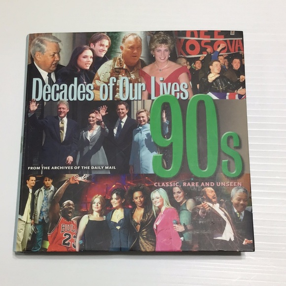 Decades of our Lives 90s book color photos "Classic Rare & Unseen" Daily Mail - Picture 1 of 11